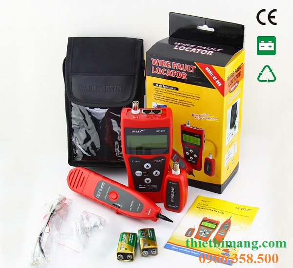 Máy test mạng NF-308 Network cable tester,bộ test mạng